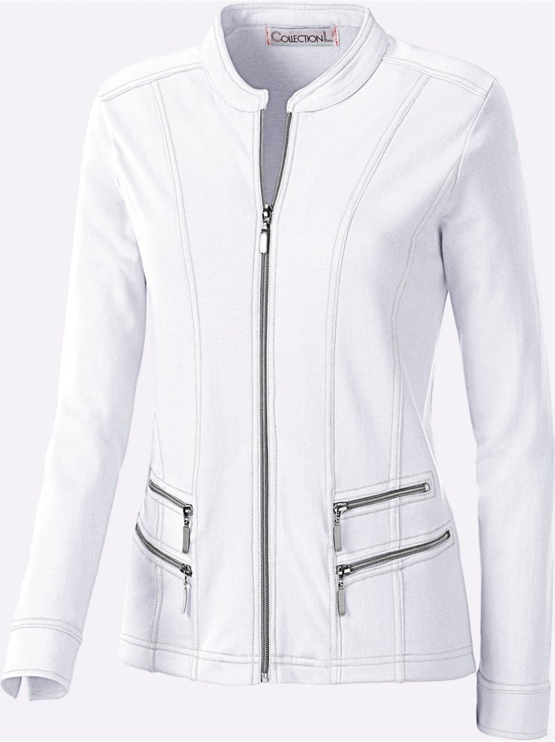 Veste légère alternative idéale au blazer - taille standard - witt Blanc - Kiabi
