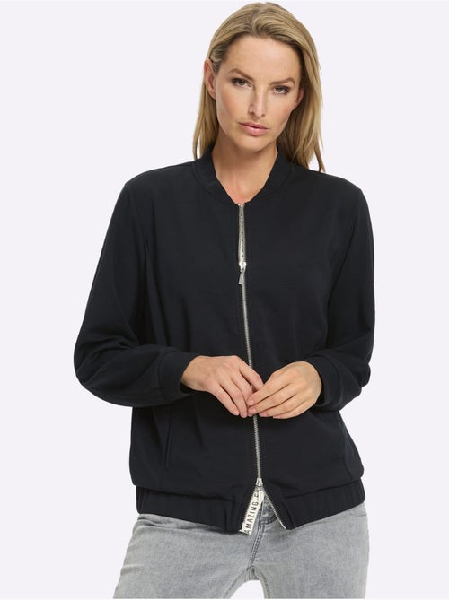 Veste Légère Bords Côtes Extensibles - Taille Standard - Helline - Kiabi Veste Légère Bords Côtes Extensibles - Taille Standard - Helline - Kiabi