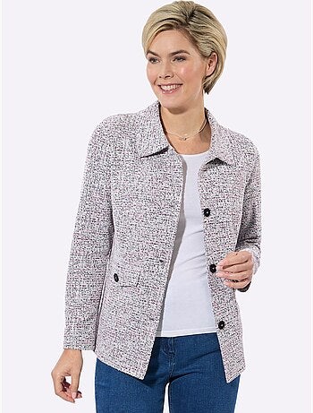 Veste Légère Bouclé Multicolore - Taille Standard - Witt