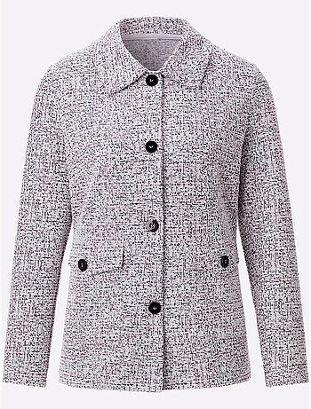 Veste Légère Bouclé Multicolore - Taille Standard - Witt