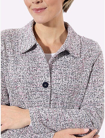 Veste Légère Bouclé Multicolore - Taille Standard - Witt