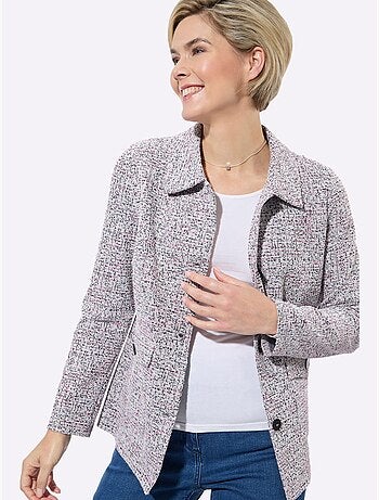 Veste Légère Bouclé Multicolore - Taille Standard - Witt