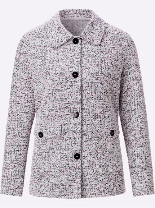 Veste Légère Bouclé Multicolore - Taille Standard - Witt - Kiabi Veste Légère Bouclé Multicolore - Taille Standard - Witt - Kiabi