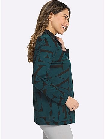 Veste Légère Col à Revers élégant - Taille Standard - Moda Vilona