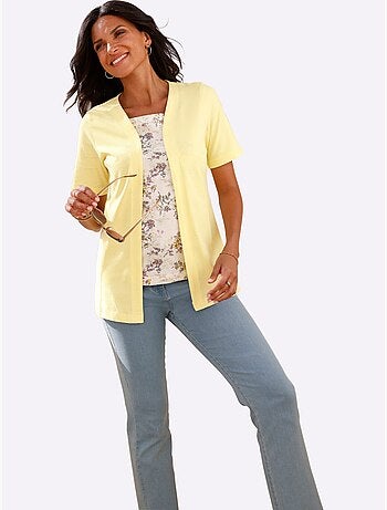 Veste Légère Coupe Longue - Taille Standard - Moda Vilona