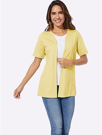 Veste Légère Coupe Longue - Taille Standard - Moda Vilona