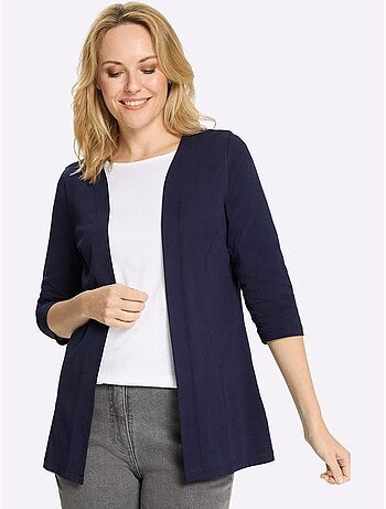 Veste Légère Coutures Princesse Structurantes - Taille Standard - Moda Vilona