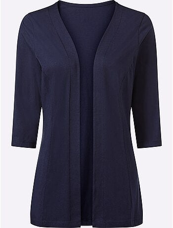 Veste Légère Coutures Princesse Structurantes - Taille Standard - Moda Vilona