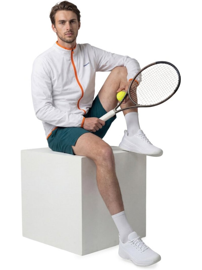 Veste légère de tennis homme tennis homme bounce Blanc - Kiabi