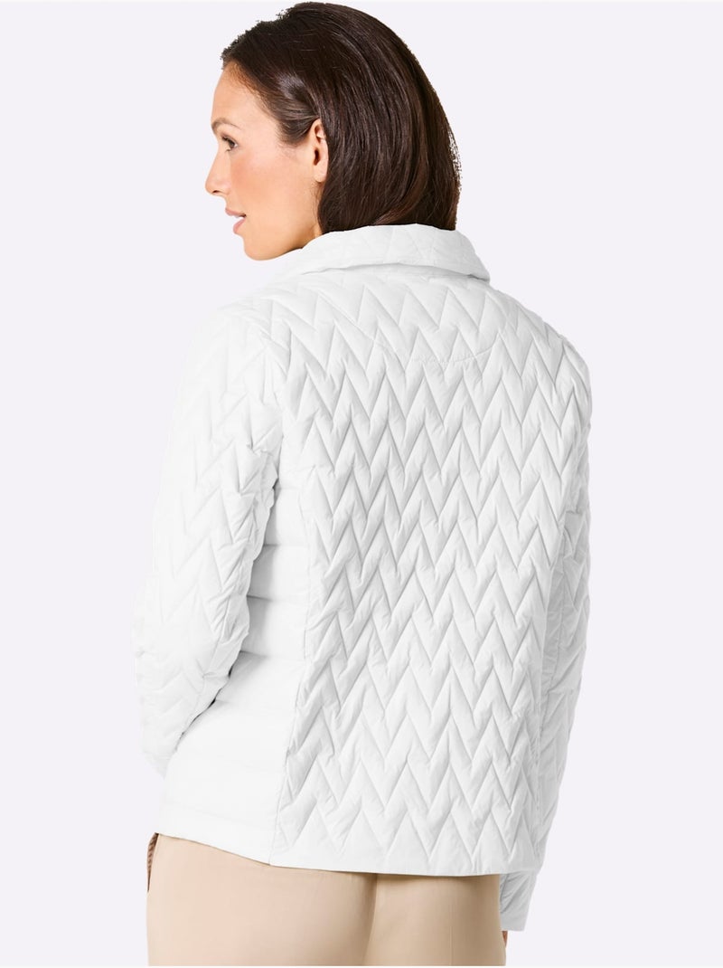 Veste Légère En Duvet - Taille Standard - Helline Blanc - Kiabi