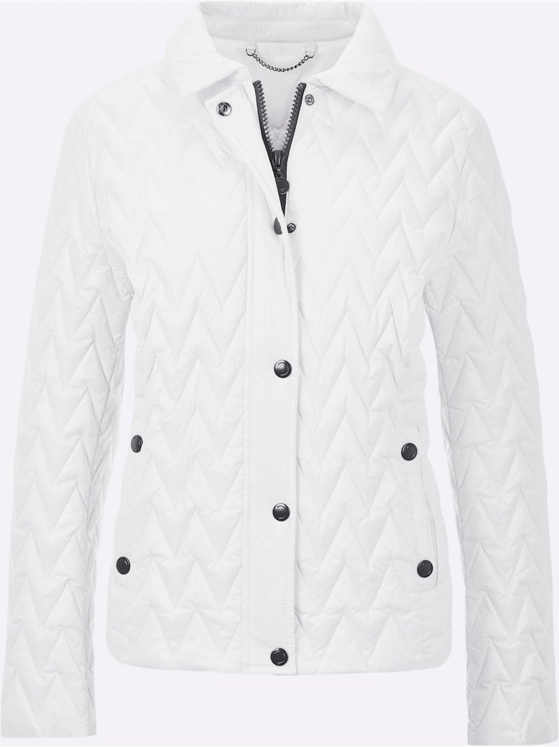 Veste Légère En Duvet - Taille Standard - Helline Blanc - Kiabi