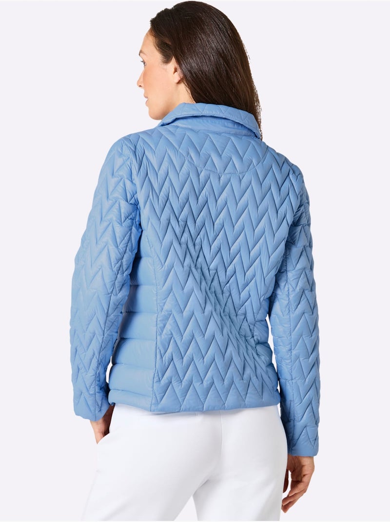 Veste Légère En Duvet - Taille Standard - Helline Bleu ciel - Kiabi