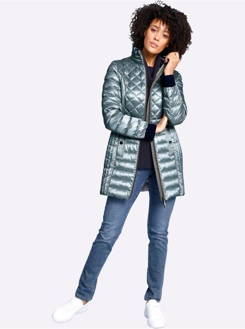 Veste Légère En Duvet Duvet - Taille Standard - Helline - Kiabi Veste Légère En Duvet Duvet - Taille Standard - Helline - Kiabi