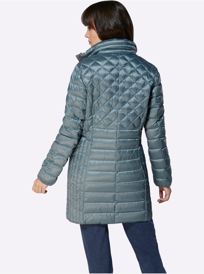 Veste Légère En Duvet Duvet - Taille Standard - Helline Turquoise - Kiabi
