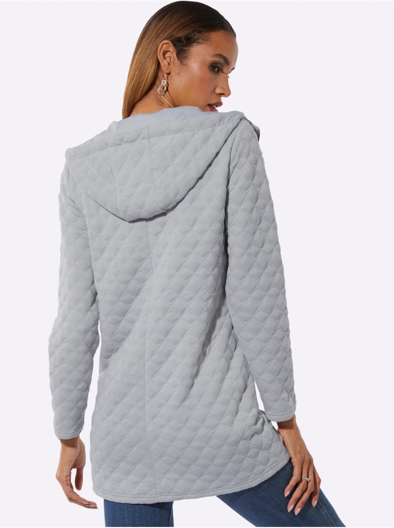 Veste Légère Entretien Facile - Taille Standard - Helline Gris clair - Kiabi