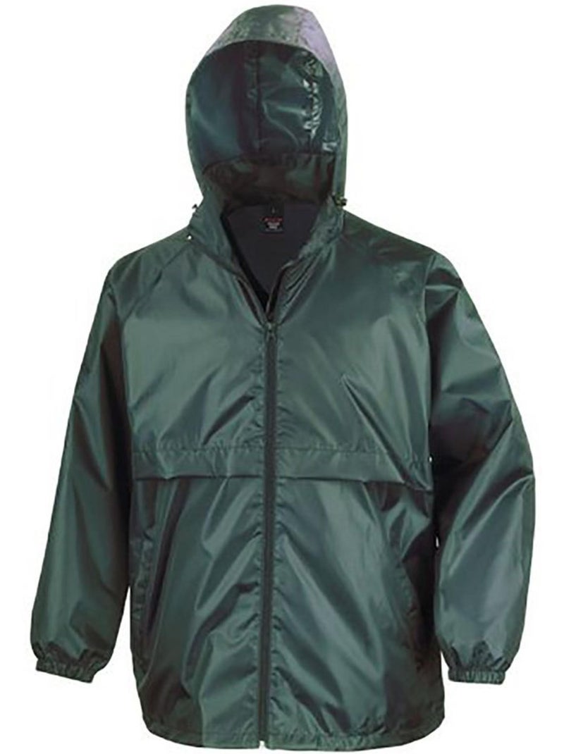 Veste légère hydrofuge coupe-vent - result core Vert bouteille - Kiabi
