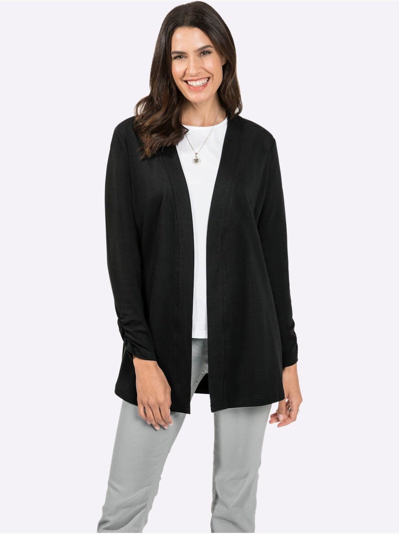 Veste Légère Jersey Interlock Indéformable - Taille Standard - Witt Noir - Kiabi