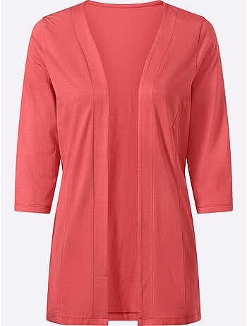 Veste légère à manches 3/4 avec coutures princesse - Taille standard - Moda Vilona