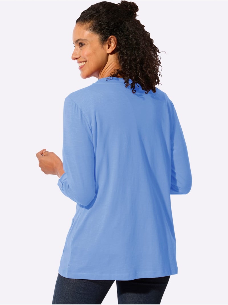 Veste Légère Pur Coton - Taille Standard - Witt Bleu ciel - Kiabi