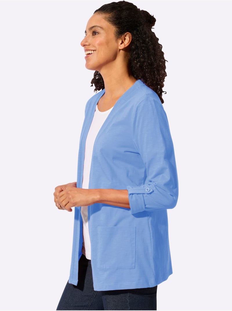 Veste Légère Pur Coton - Taille Standard - Witt Bleu ciel - Kiabi