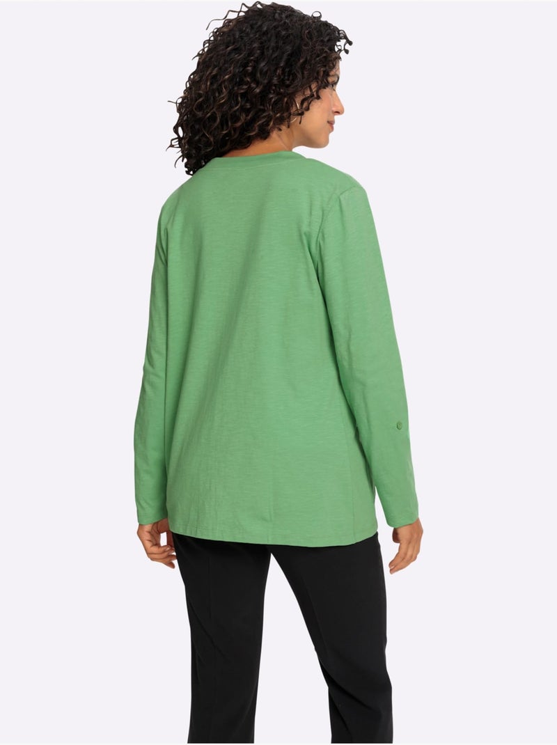 Veste Légère Pur Coton - Taille Standard - Witt Vert - Kiabi
