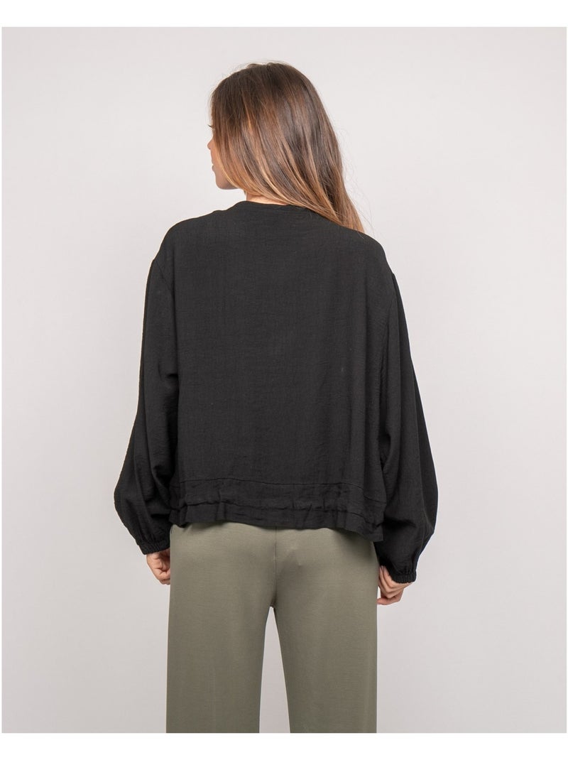 Veste légère zipée ULEO Noir - Kiabi