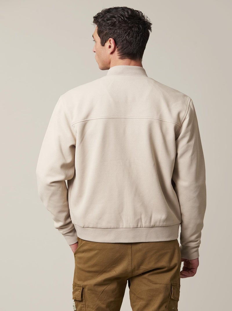 Veste légère zippée  'Deeluxe' Beige gris - Kiabi