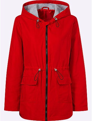 Veste légèrement doublée avec capuche et poches à rabat - Taille standard - Moda Vilona