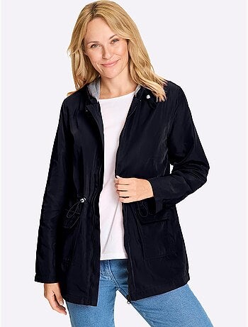 Veste légèrement doublée avec capuche et poches à rabat - Taille standard - Moda Vilona