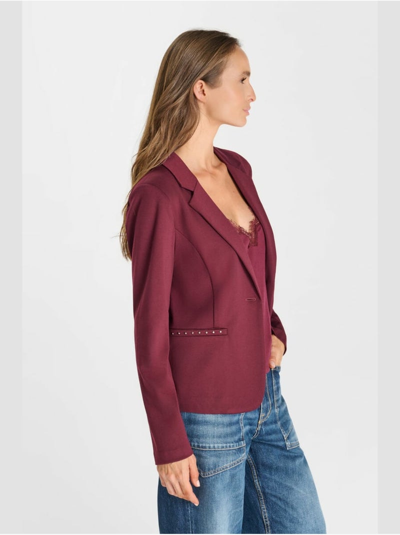 Veste lesly 'le temps des cerises' Rouge - Kiabi