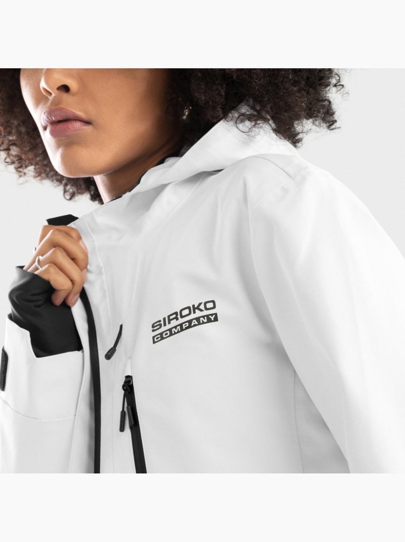 Veste lifestyle femme lifestyle femme w5-w megeve lf Blanc - Kiabi