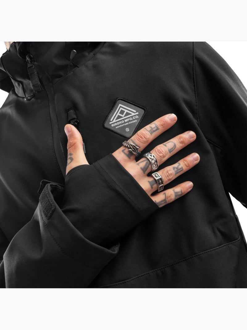 Veste lifestyle homme lifestyle homme w2 kalima lf Noir - Kiabi