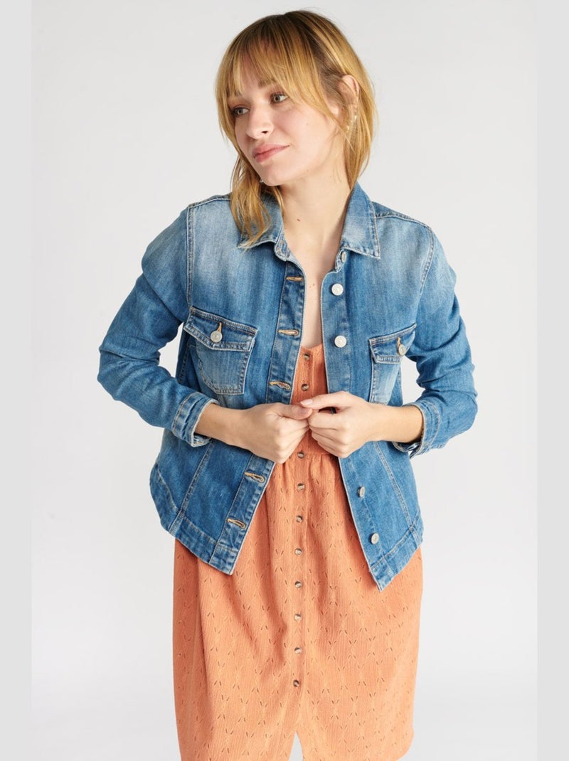 Veste LILLY 'Le Temps Des Cerises' Bleu - Kiabi