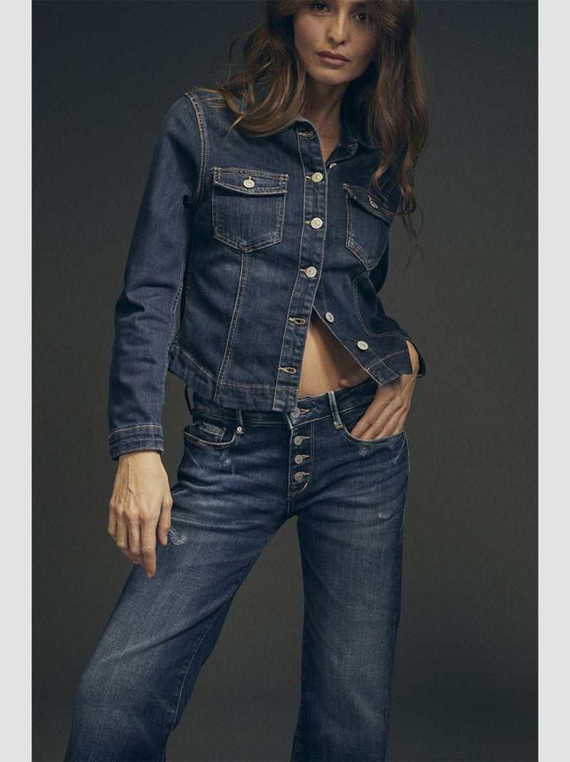 Veste LILLY 'Le Temps Des Cerises' Bleu - Kiabi