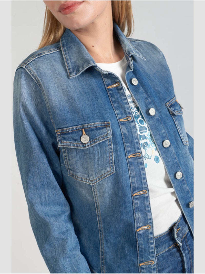 Veste LILLY 'Le Temps Des Cerises' Bleu - Kiabi