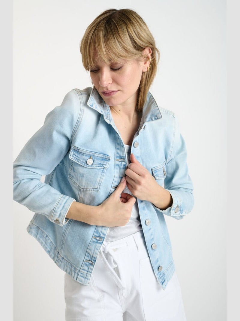 Veste LILLY 'Le Temps Des Cerises' Bleu - Kiabi