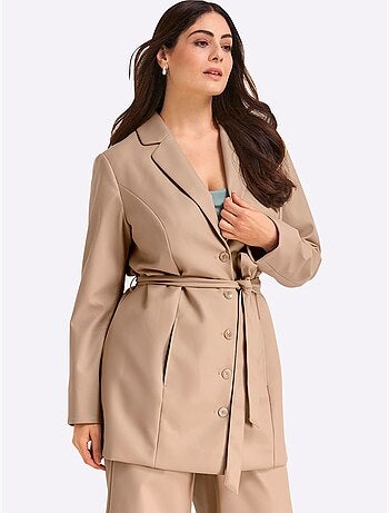 Veste Longue - Taille Standard - Sheego
