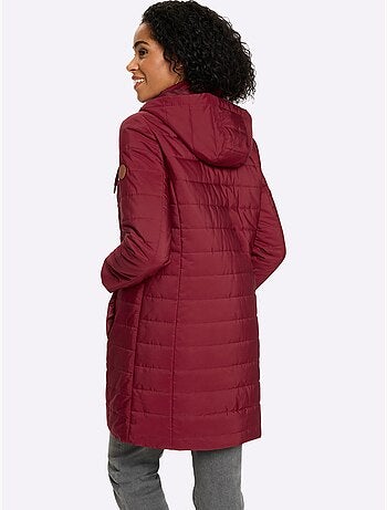 Veste Longue à Capuche - Taille Standard - Moda Vilona