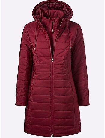 Veste Longue à Capuche - Taille Standard - Moda Vilona