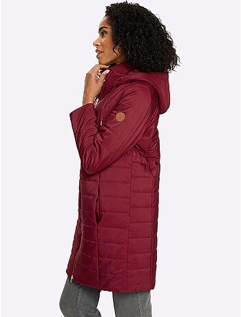 Veste Longue à Capuche - Taille Standard - Moda Vilona
