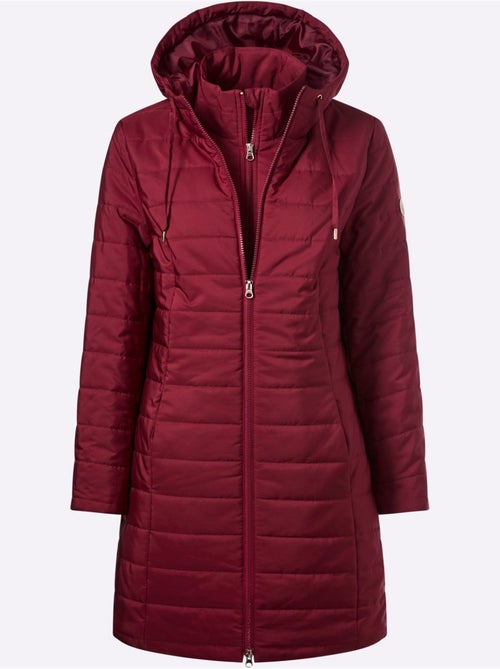 Veste Longue à Capuche - Taille Standard - Moda Vilona - Kiabi Veste Longue à Capuche - Taille Standard - Moda Vilona - Kiabi