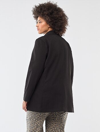 Veste longue à la coupe oversize