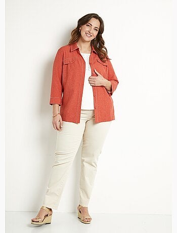 Veste longue boutonnée - Afibel