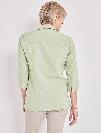 Veste longue boutonnée - Afibel