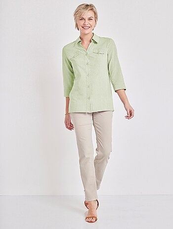 Veste longue boutonnée - Afibel