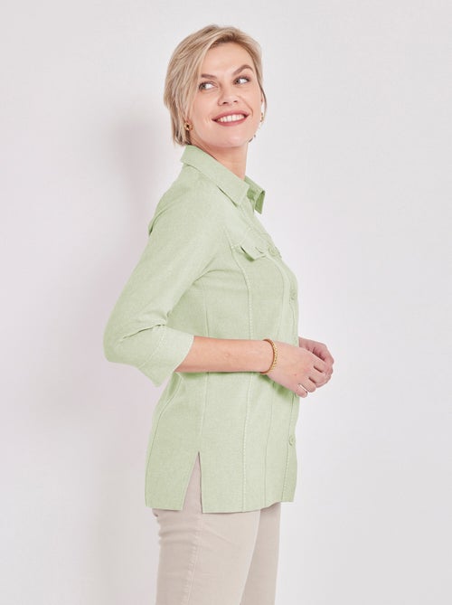 Veste longue boutonnée - Afibel - Kiabi