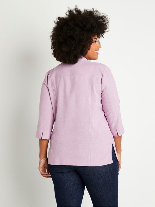 Veste longue boutonnée - Kiabi Veste longue boutonnée - Kiabi