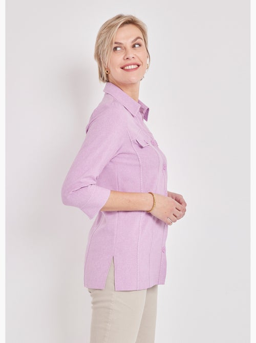 Veste longue boutonnée - Kiabi Veste longue boutonnée - Kiabi