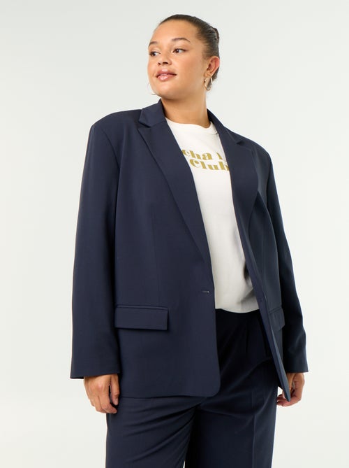 Veste longue de tailleur - Kiabi