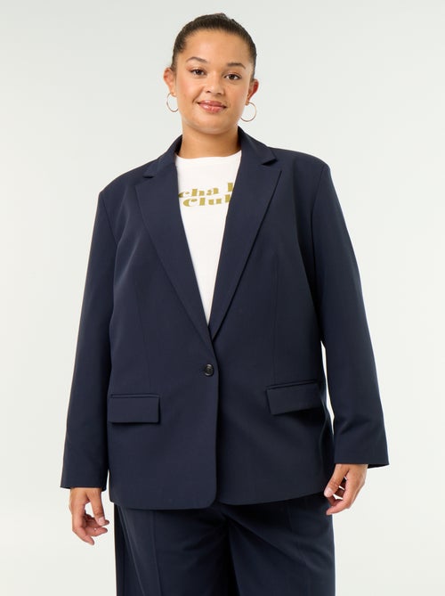 Veste longue de tailleur - Kiabi